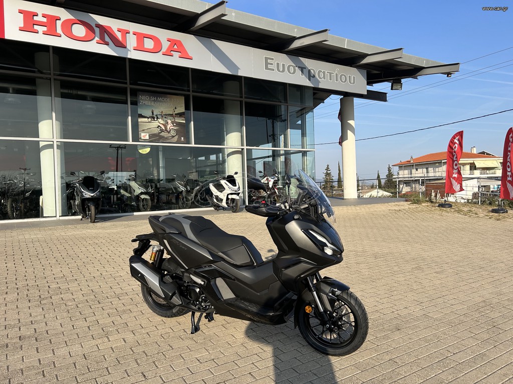 Honda ADV 350 2026 Ετοιμοπαράδοτο Δώρο προστατευτικά κάγκελα και προβ ομίχλ