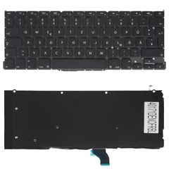 Deutsche Tastatur für Laptop - German Laptop Keyboard για Apple MacBook Pro 13" Retina A1502 2013–2015 661-8154 661-02361 818-4278 ME864 ME865 ME866 MF839 DE Nο Frame Backlight Black ( Κωδ.40171DENOFR