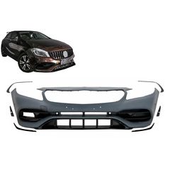 Emprós Profulaktíras katállhlos gia Mercedes A-Class W176 (2012-2018) A45 Schediasmós Ananéosh Look