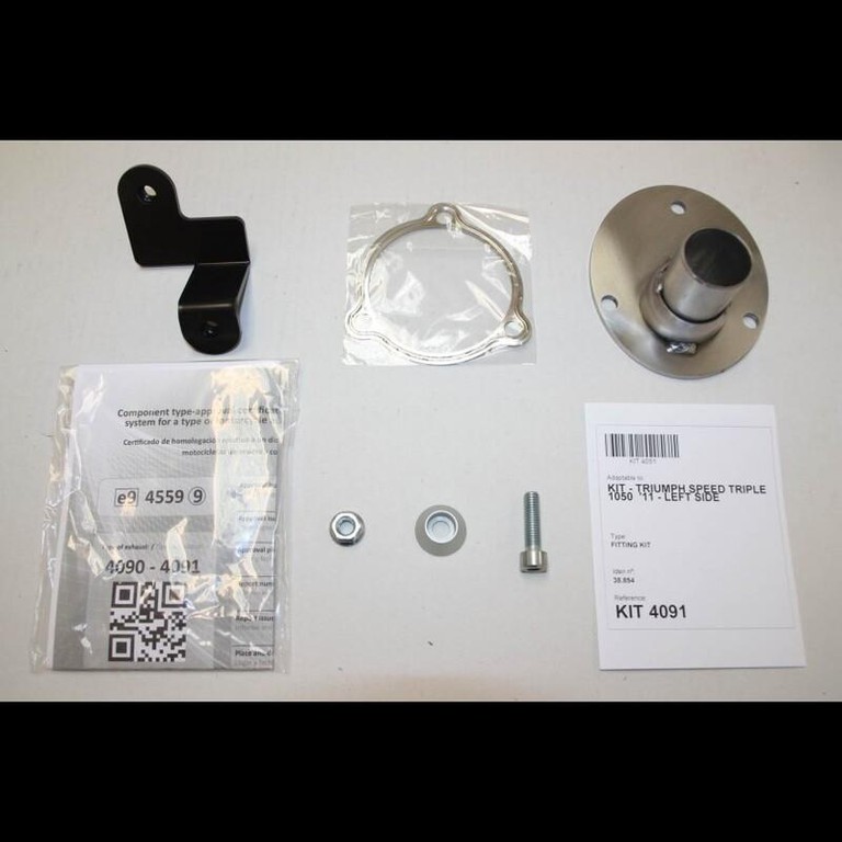 Ixil Hexoval Xtrem Muffler - Left Side