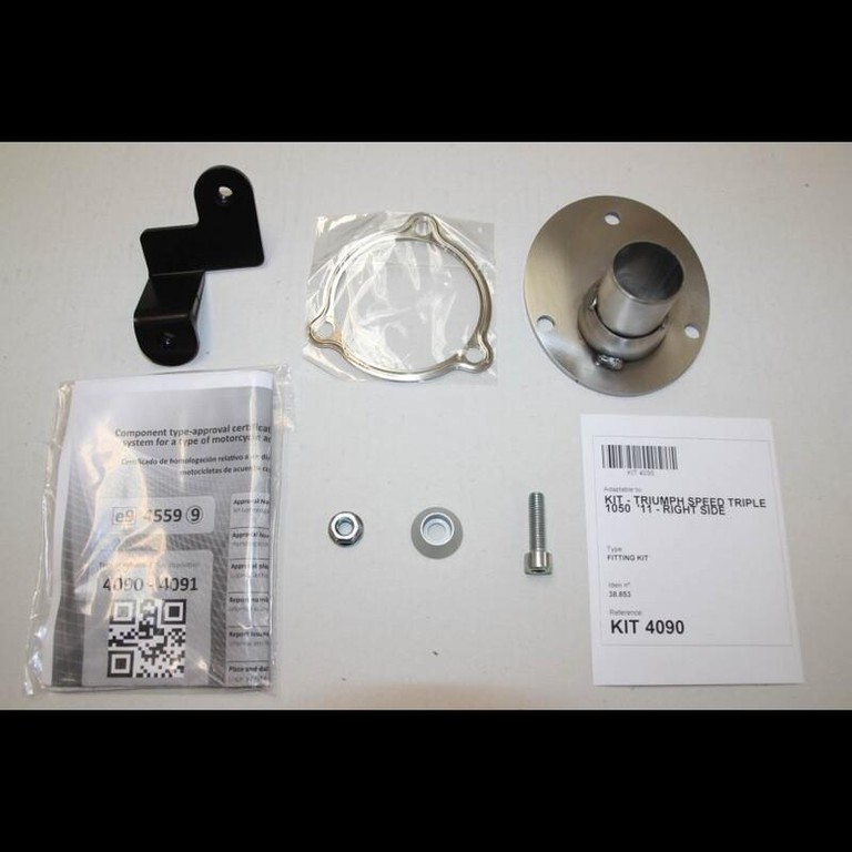 Ixil Hexoval Xtrem Muffler - Right Side