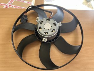 VW/Seat/Skoda Βεντιλατερ ΜΟΝΟ (ΦΤΕΡΩΤΗ/ΜΟΤΕΡ) 3PIN 6R0959455C / 6R0959455E / 6Q0959455AD (390MM) ΒΕΝΖΙΝΗ-ΠΕΤΡΕΛΑΙΟ