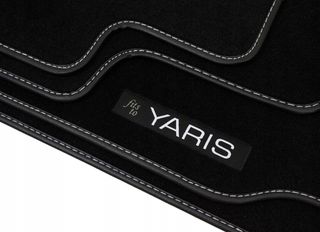 Σετ Πατάκια 4τμχ Μοκέτα Toyota Yaris μόνο HYBRID απο 2012-...EXCLUSIVE
