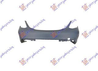 ΠΡΟΦΥΛΑΚΤΗΡΑΣ ΠΙΣΩ ΒΑΦΟΜΕΝΟΣ (ΜΕ 4 PDC) (AMG-LINE) MERCEDES C CLASS SDN/S.W. 2014-2018 (W205)