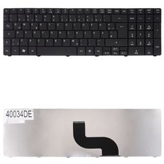 Deutsche Tastatur für Laptop - German Laptop Keyboard για Acer 5810 5810T 5810TG 5810TZ 5820 5820G 5820TZ 5820TZG Aspire E1-571 E1-521 E1-531 E1-571G PK130C91108 DE Black ( Κωδ.40034DE )