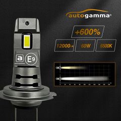 H7 LED φωτα Canbus 2τεμ 120W 6500k 24000lm-thumb-2