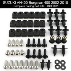 Σετ Βίδες-Κλιπάκια Για Τα Πλαστικά  Suzuki AN400 Burgman 400 2002-2018