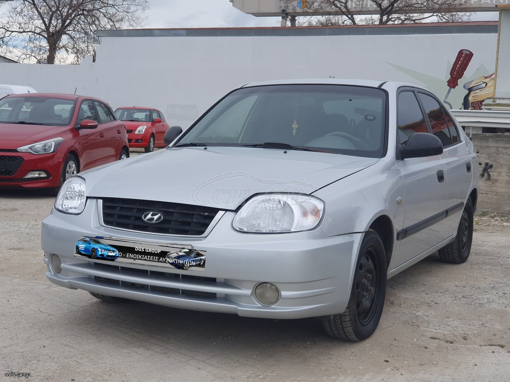 Hyundai Accent 2004 FULL EXTRA 1.3 βενζίνη αέριο