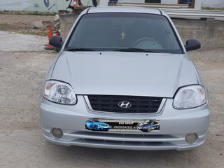Hyundai Accent 2004 FULL EXTRA 1.3 βενζίνη αέριο-thumb-1