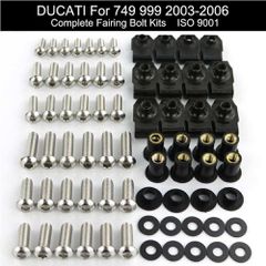 Σετ Βίδες-Κλιπάκια Για Τα Πλαστικά Ducati 749 999 2003-2006