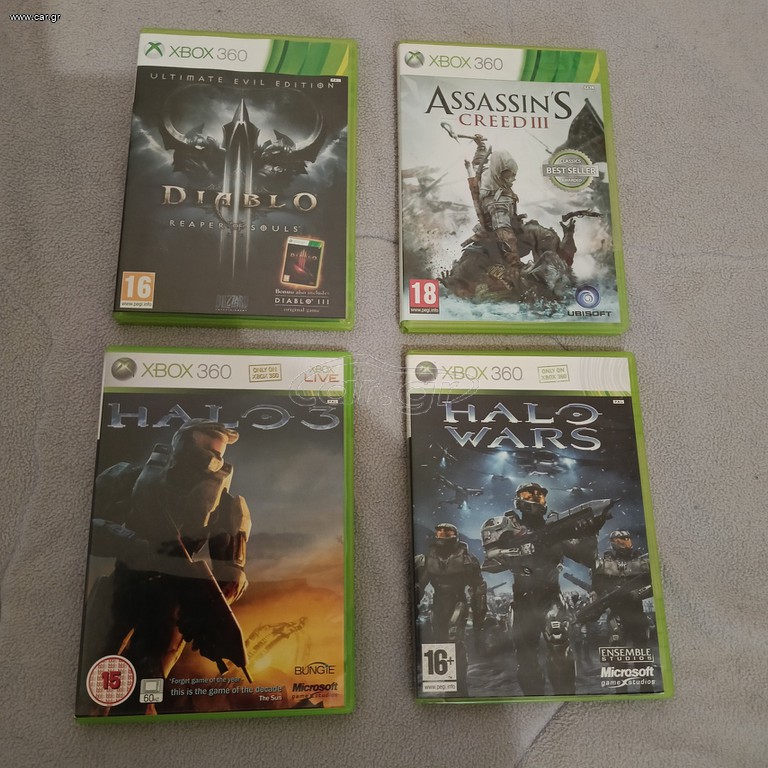 4 παιχνίδια για Xbox 360