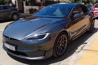 Tesla Model S 2023 PLAID 1020hp-ΚΕΡΑΜΙΚΑ ΦΡΕΝΑ-ΕΛΛΗΝΙΚΟ-ΑΤΡΑΚΑΡΙΣΤΟ