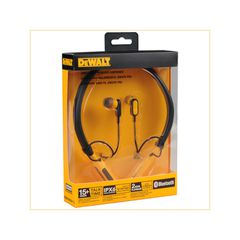 Dewalt Bluetooth Ασύρματα Ακουστικά Λαιμού PRO (1902091DWG)