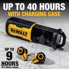 Dewalt Ασύρματα Ακουστικά PRO-X2 ANC (1902097DWG)