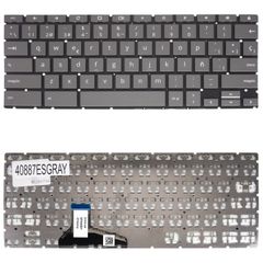 Teclado Español para Portátil - Spanish Laptop Keyboard για HP Pro C640 Chromebook M03451-001 M03452-001 M03453-001 M03454-001 M29096-B31 HPM19M3 HPM19M8 ES No Frame Gray ( Κωδ.40887ESGRAY )