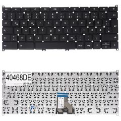 Deutsche Tastatur für Laptop - German Laptop Keyboard για Acer Chromebook C720 C720P C720-2103 C720-2420 EAZHN001010 9Z.NB0SQ.001 NSK-RA0SQ 01 AEZHNU00010 NK.I1117.026 DE No Frame Black ( Κωδ.40468DE