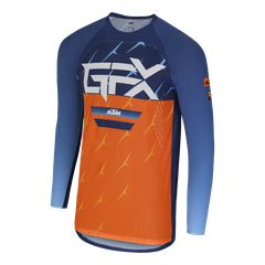 Μπλούζα KTM MX GRAVITY-FX AIR JERSEY ORANGE/BLUE