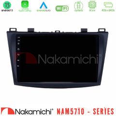 Nakamichi NAM5710 Series 8Core Android13 4+64GB  Mazda 3 2009-2014 Navigation Multimedia Tablet 9 | Pancarshop