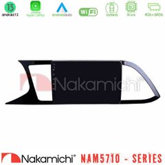 Nakamichi NAM5710 Series 8Core Android13 4+64GB  Seat Leon 2013 – 2019 Navigation Multimedia Tablet 9 | Pancarshop