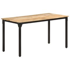Τραπεζαρία 140 x 70 x 76 εκ. από Ακατέργαστο Ξύλο Μάνγκο 321973