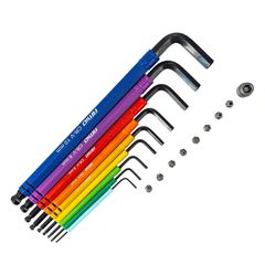 Κωδ.381685 Amio – Κλειδιά Allen Imbus CR-V 1.5-10mm με Μύτες - Αντάπτορα Heavy Duty για Σταθερή Τοποθέτηση Εργα τηλ.215-215-8211