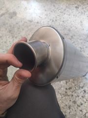 Τελικο εξατμησης akrapovic φ52, μολις εγινε γεμισμα
