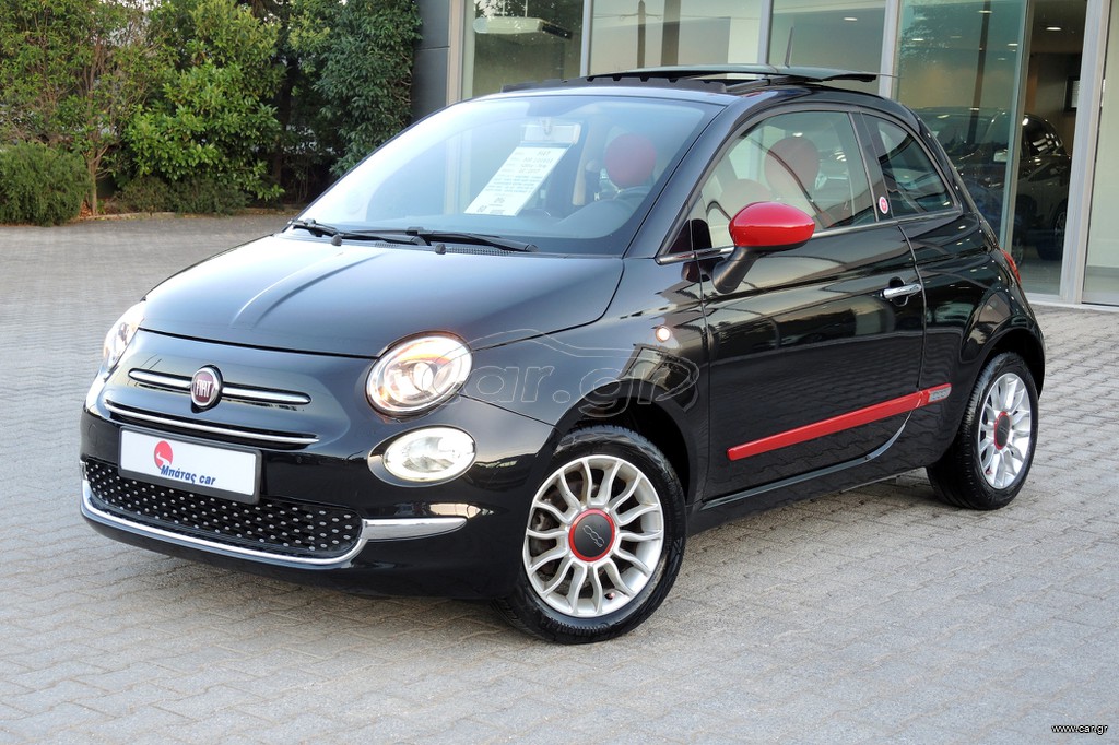 Fiat 500 2017 LOUNCE 1.250cc EURO  6 - BLUETOOTH - PARKTRONIC -ΖΑΝΤΕΣ 15''