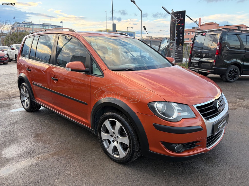 Volkswagen Touran 2008 **CROSS TOURAN**ΒΙΒΛΙΟ SERVICE**DVD/GPS**