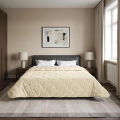 vidaXL Καλοκαιρινό Παπλωματοθήκη 200 x 220 cm Καλοκαίρι Κρεμ