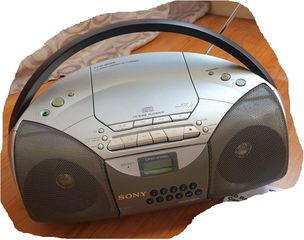 SONY CFD-S100L ΦΟΡΗΤΟ ΡΑΔΙΟ-CD-ΚΑΣΕΤΟΦΩΝΟ ++ΔΙΑΒΑΣΤΕ ΚΕΙΜΕΝΟ++