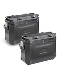 Kappa Σετ Πλαϊνές Βαλίτσες K'VOYAGER 37lt Black KVG37BPACK2