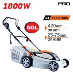 Μηχανή Γκαζόν Ηλεκτρική Χλοοκοπτικό 1800W NAKAYAMA PRO EM4020 Κοπή 42cm με Ρύθμιση 11 Θέσεων ( 032366 )