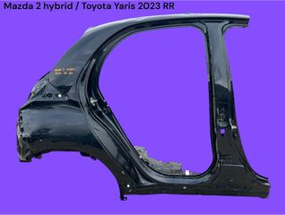 MAZDA 2 HYBRID / TOYOTA YARIS 2020-2027 ΜΕΤΑΧΕΙΡΙΣΜΕΝΑ ΑΝΤΑΛΛΑΚΤΙΚΑ ( πλαϊνή πάντα με φτερό και φανοστάτη πίσω δεξιά κατάλληλη για πεντάθυρο αυτοκίνητο )