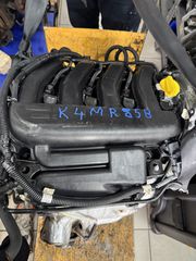 RENAULT MEGANE -scenic III 1.6 16v Κ4Μ-R858 κινητήρας
