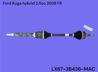 FORD KUGA HYBRID 2019-2026 ΜΕΤΑΧΕΙΡΙΣΜΕΝΑ ΑΝΤΑΛΛΑΚΤΙΚΑ ( ημιαξόνιο μετάδοσης κίνησης εμπρός δεξιό συνοδηγού πλευρά με κωδικό LX67-3B436-MAC κατάλληλο για αυτόματα αυτοκίνητα )