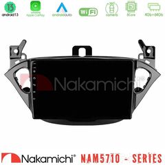 Nakamichi NAM5710 Series 8Core Android13 4+64GB Opel Corsa E/Adam Navigation Multimedia Tablet 9"