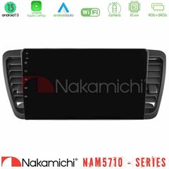 Nakamichi NAM5710 Series 8Core Android13 4+64GB Subaru Legacy/Outback 2002-2008 Navigation Multimedia Tablet 9"