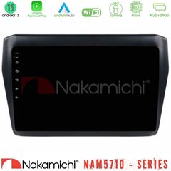 Nakamichi NAM5710 Series 8Core Android13 4+64GB Suzuki Swift 2017-2023 Navigation Multimedia Tablet 9"