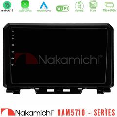 Nakamichi NAM5710 Series 8Core Android13 4+64GB Suzuki Jimny 2018-2022 Navigation Multimedia Tablet 9"