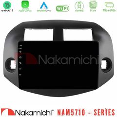 Nakamichi NAM5710 Series 8Core Android13 4+64GB Toyota Rav4 2006-2012 Navigation Multimedia Tablet 10"