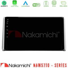 Nakamichi NAM5710 Series 8Core Android13 4+64GB Toyota RAV4 2019-2023 Navigation Multimedia Tablet 10"
