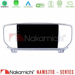 Nakamichi NAM5710 Series 8Core Android13 4+64GB Kia Sportage 2016-2018 Navigation Multimedia Tablet 9"