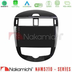 Nakamichi NAM5710 Series 8Core Android13 4+64GB Nissan Pulsar 2015-2018 Navigation Multimedia Tablet 9"