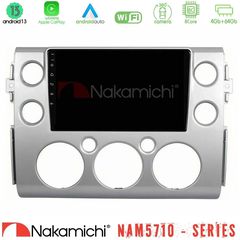 Nakamichi NAM5710 Series 8Core Android13 4+64GB Toyota FJ 2007-2014 Navigation Multimedia Tablet 9"