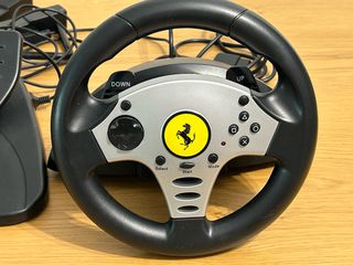 9 παιχνίδια για PS2 + Τιμονιέρα Ferrari Thrustmaster
