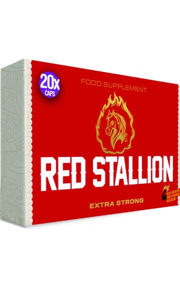 Red Stallion - Extra Strong 20 Caps Food Supplements
