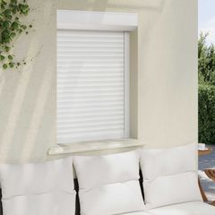 Ρολό εισόδου Λευκός 70 x 100 cm Αλουμίνιο και Πολυουρεθάνη 42047051
