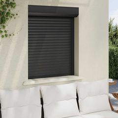 Ρολό εισόδου Ανθρακί 80 x 100 cm Αλουμίνιο και Πολυουρεθάνη 42047064