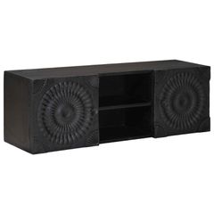 Ντουλάπι TV Μαύρο 105 x 30 x 35 εκ 42020086