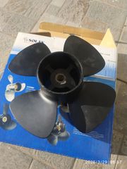 Προπέλα SOLAS τετράφτερη  για Tohatsu 9.8Hp 2 stroke MY2002